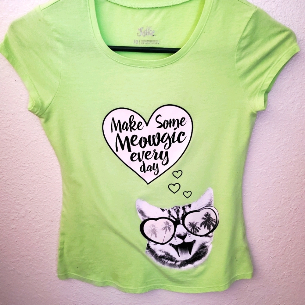 Make some meowgic every day lowlife green